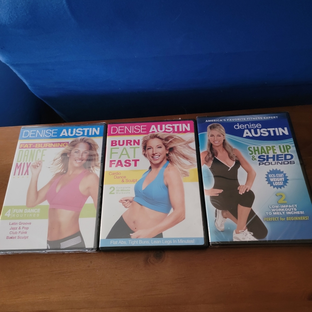 DENISE AUSTIN WORK OUT DVD'S
